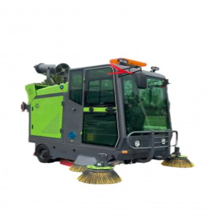 Elektrická jízda na zametání